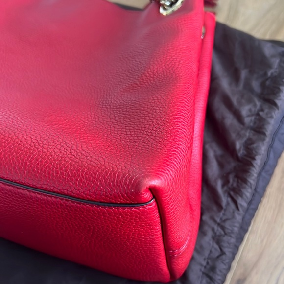 Red Gucci Soho shoulder bag - Picture 9 of 17